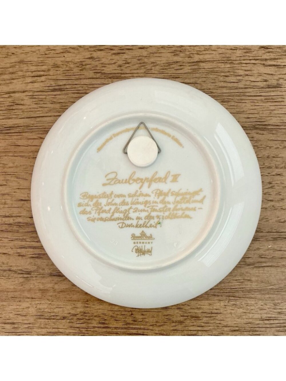 Rosenthal Bjorn Wiinblad Aladdin & Magic Horse Decorative Plates  6.5" Set of 4 - Picture 13 of 13